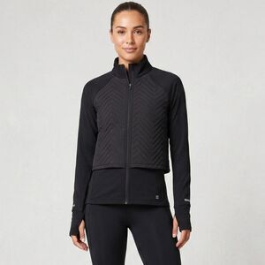 🏃‍♀️ Sweaty Betty Fast Track Quilted Running Jacket Black Small